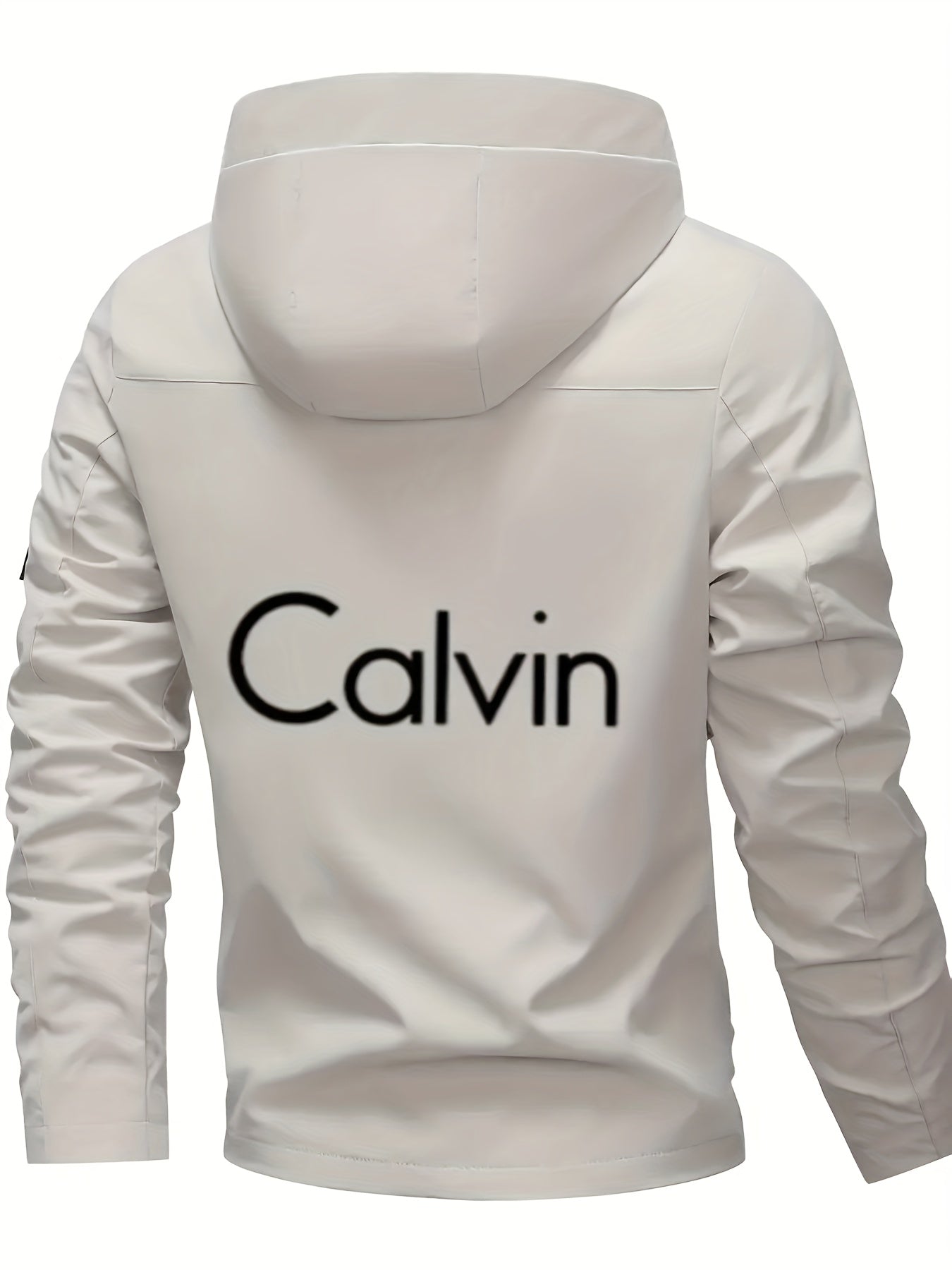 Calvin Men'S Durable Casual Hooded Motorcycle Jacket | Regular Fit, Crew Neck, Zippered Pockets, Adjustable Drawstring Hood, Machine Washable, Random Print Design, Zippered Storage, Perfect for Spring/Fall Outdoor Riding & Ca    Home Decor Supply | Online Retail | ShoreShopper.com