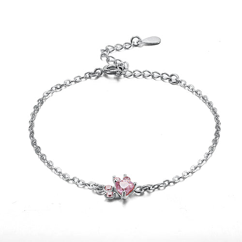 Cat Bear Dog Paw Bracelet Silver Jewelry Sets - Shoreshopper.com