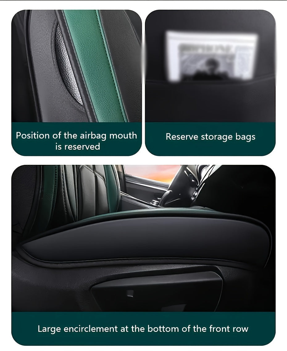 Faux Leather Universal Seat Covers Driver & Passenger Seats    Home Decor Supply | Online Retail | ShoreShopper.com