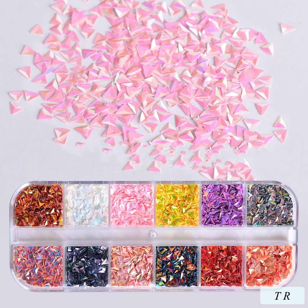 Hexagon Holographic Paillette Nail Art Decoration Manicure    Home Decor Supply | Online Retail | ShoreShopper.com