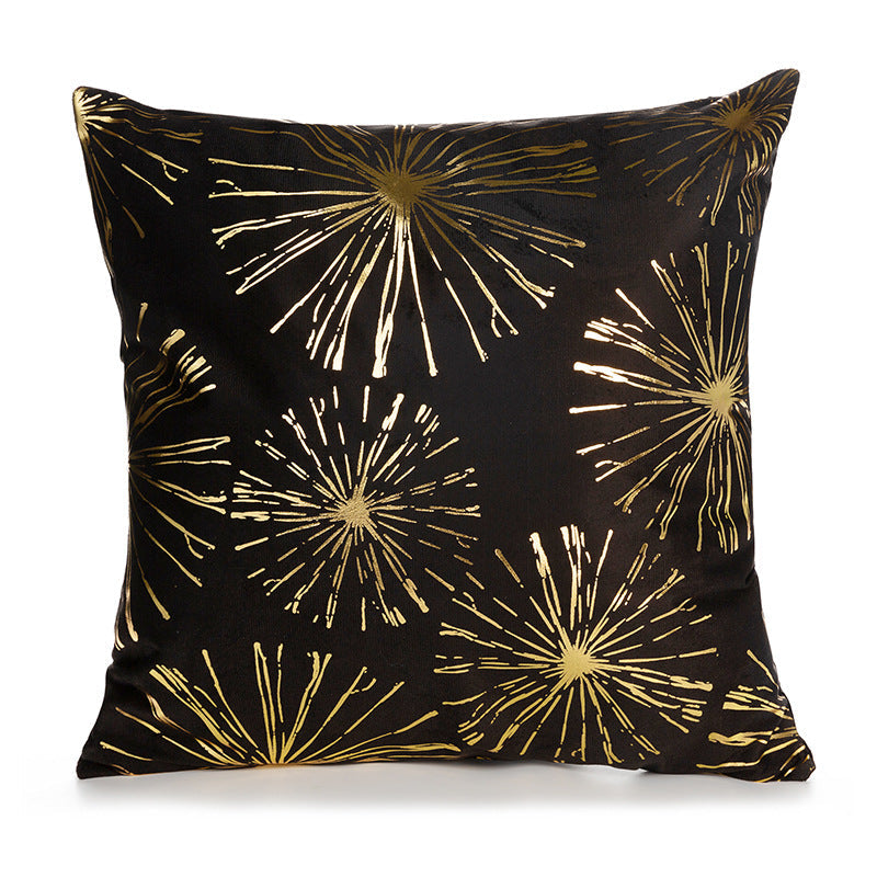 Sofa cushion cover bronzing waist pillowcase    Home Decor Supply | Online Retail | ShoreShopper.com