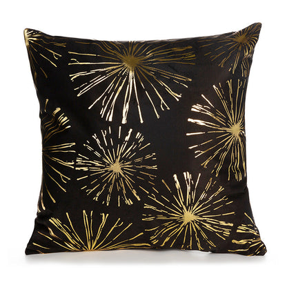 Sofa cushion cover bronzing waist pillowcase    Home Decor Supply | Online Retail | ShoreShopper.com