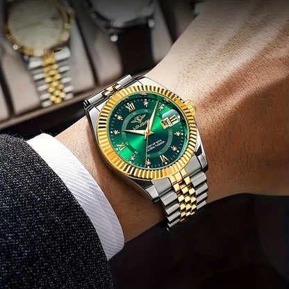 Men's High-end Watch Trend Fashion Business Calendar Luminous Quartz Watch    Home Decor Supply | Online Retail | ShoreShopper.com