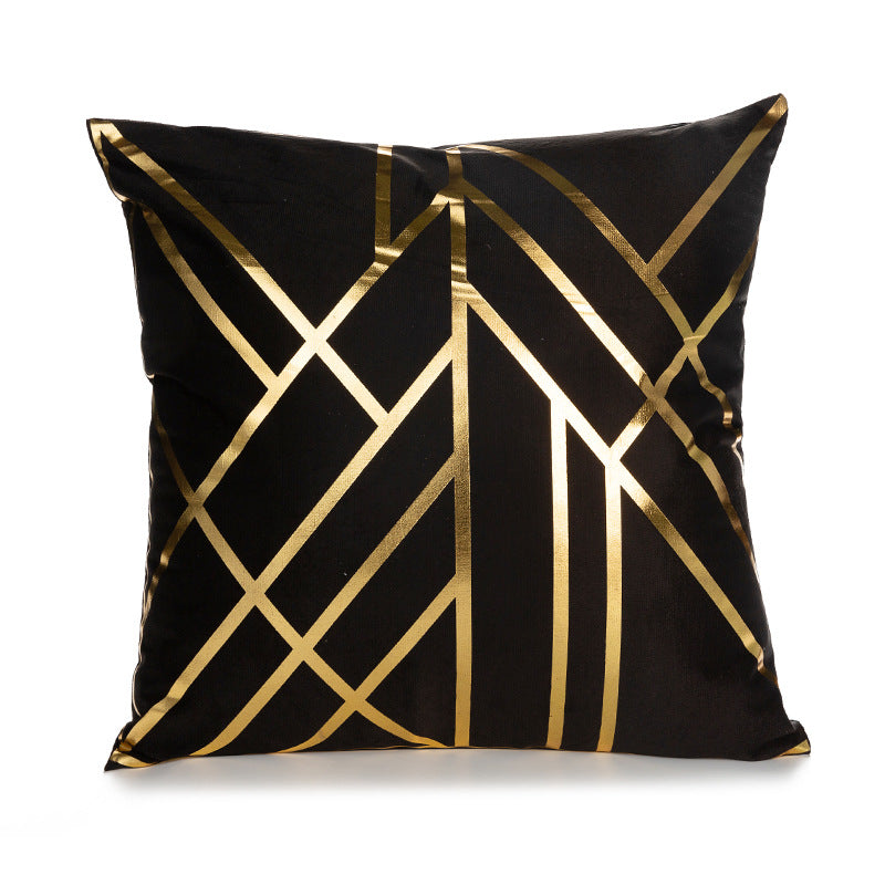 Sofa cushion cover bronzing waist pillowcase    Home Decor Supply | Online Retail | ShoreShopper.com