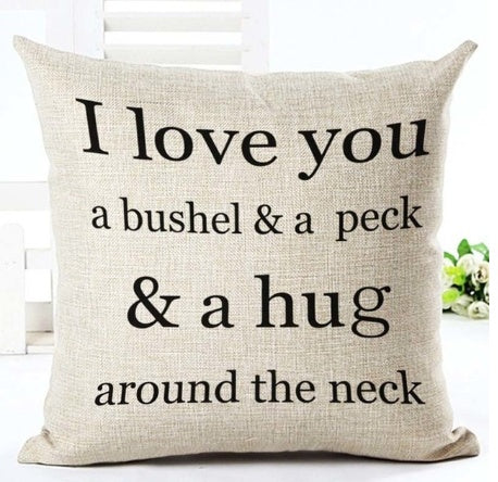 Letter black and white home pillowcase    Home Decor Supply | Online Retail | ShoreShopper.com