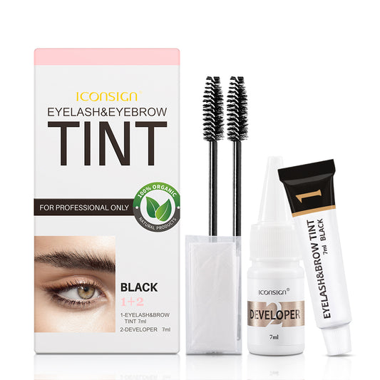 ICONSIGN Eyelash Eyebrow Dye Tint Kit Brow Mascara Tinting Dye - ShoreCo.Shop