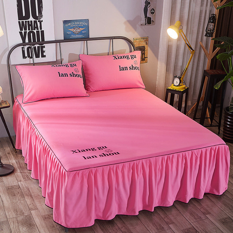 Beauty bed cover brushed bed skirt    Home Decor Supply | Online Retail | ShoreShopper.com