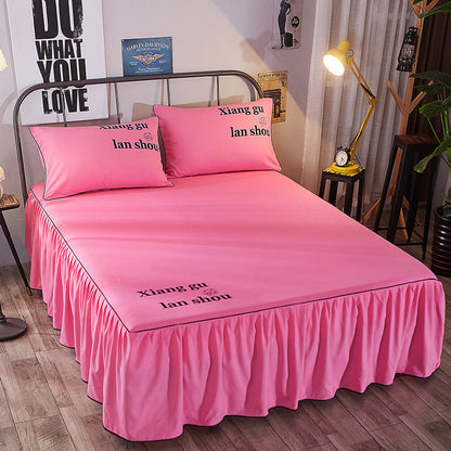 Beauty bed cover brushed bed skirt    Home Decor Supply | Online Retail | ShoreShopper.com