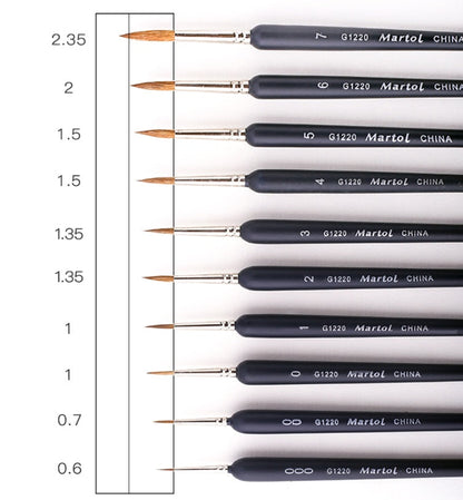 Hook Line Brush For Art For Art Students    Home Decor Supply | Online Retail | ShoreShopper.com