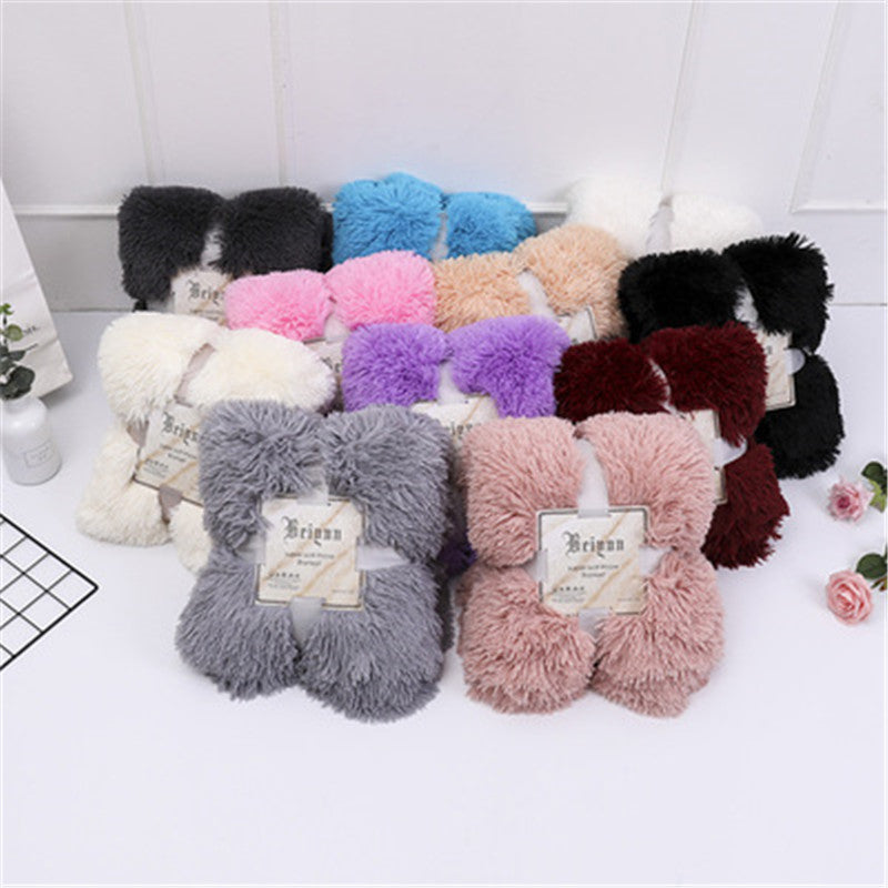 Super Soft Coral Fleece Blanket Warm Cozy Bedding Blanket Fluffy Sofa Bedding Airplane Hotel Throw Sofa Blanket New    Home Decor Supply | Online Retail | ShoreShopper.com