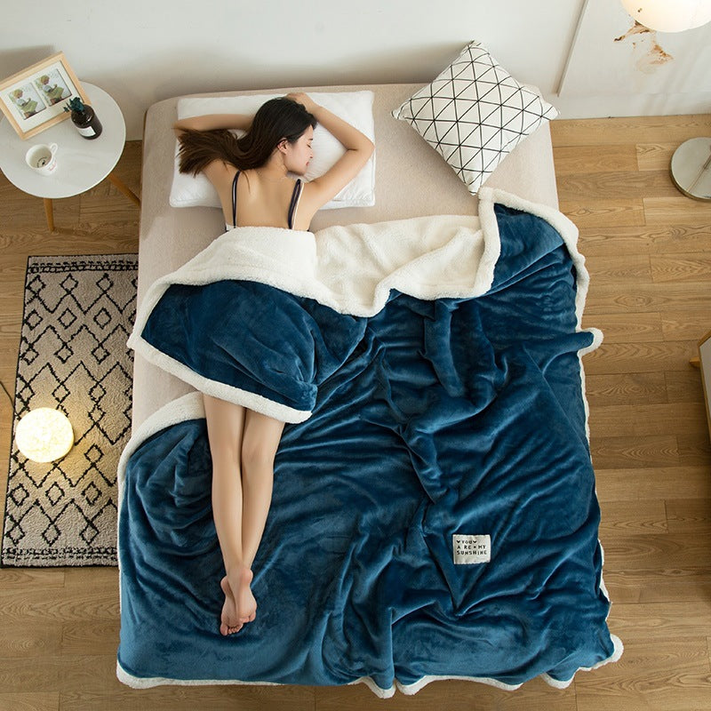 Pure color fleece blanket    Home Decor Supply | Online Retail | ShoreShopper.com
