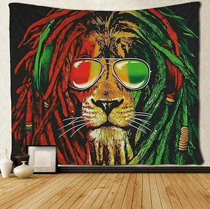 Lion tapestry art wall hippie art lion king tapestry    Home Decor Supply | Online Retail | ShoreShopper.com