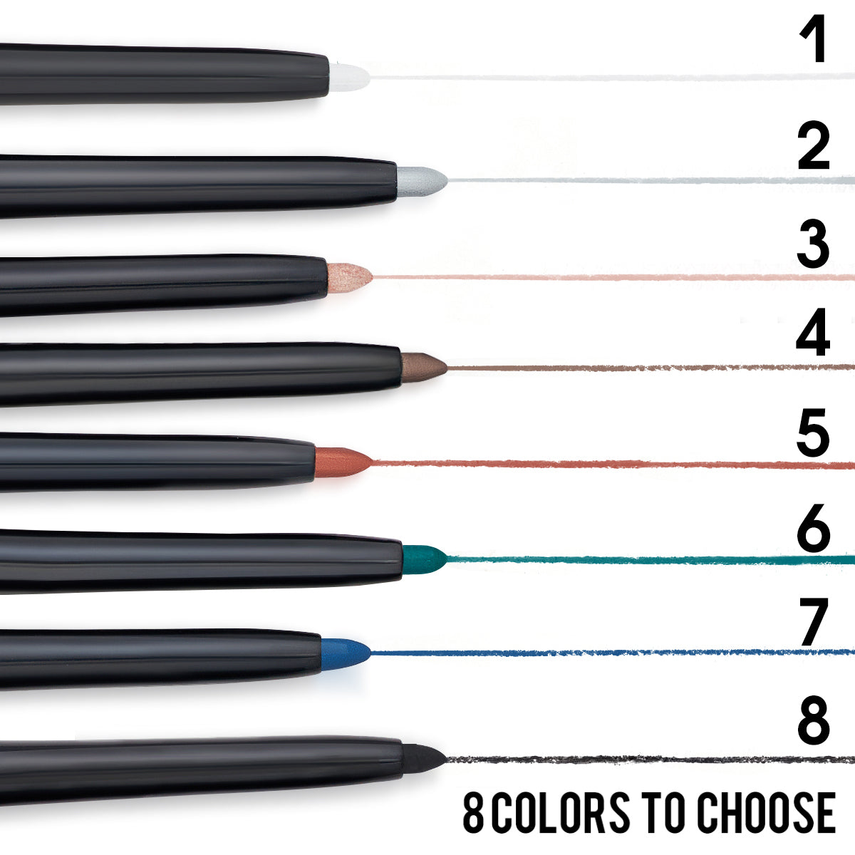 PHOFAY Waterproof Colorful Eyeliner Set 8 pcs. - ShoreCo.Shop