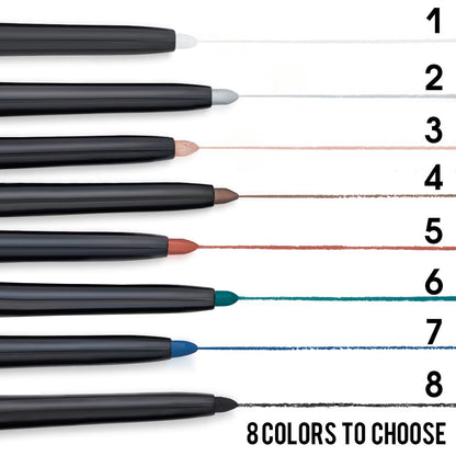 PHOFAY Waterproof Colorful Eyeliner Set 8 pcs. - ShoreCo.Shop
