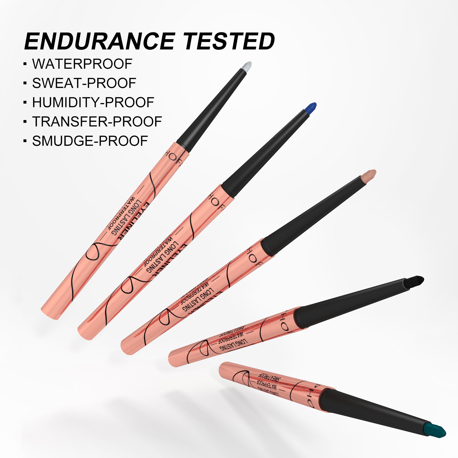 PHOFAY Waterproof Colorful Eyeliner Set 8 pcs. - ShoreCo.Shop