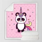 Panda series flannel printed blanket    Home Decor Supply | Online Retail | ShoreShopper.com