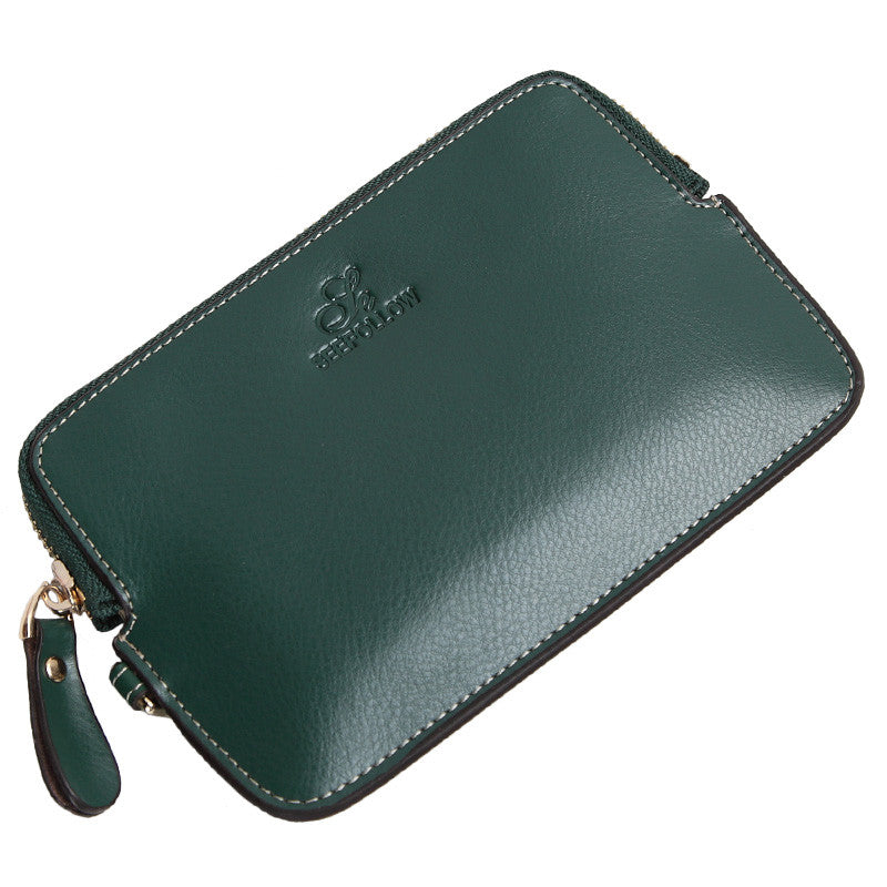 Simple cowhide small coin purse    Home Decor Supply | Online Retail | ShoreShopper.com