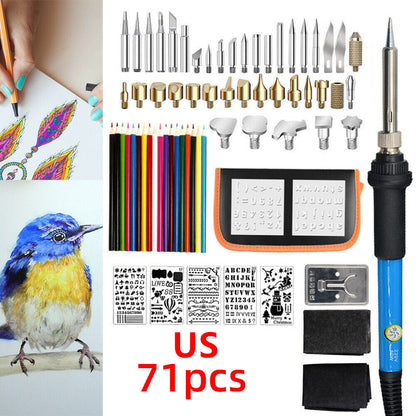 Electric iron set 28 pieces of adjustable temperature brush    Home Decor Supply | Online Retail | ShoreShopper.com
