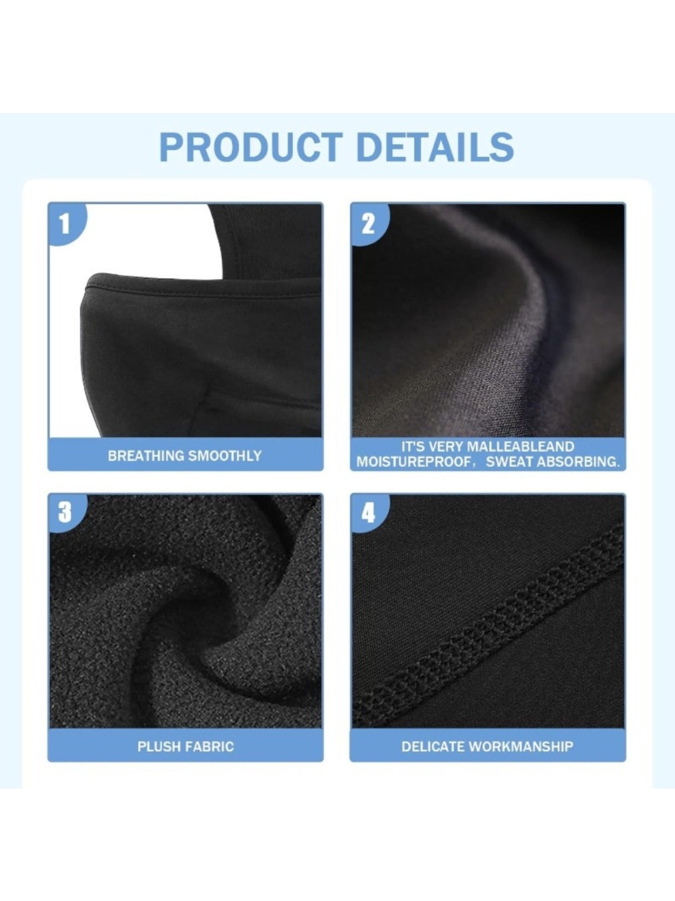 Extreme cold windproof breathable face mask and scarf w/ adjustable drawstring    Home Decor Supply | Online Retail | ShoreShopper.com