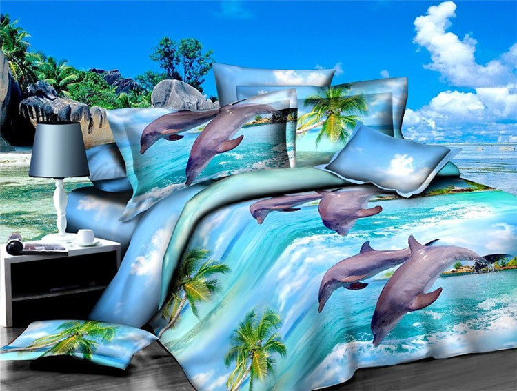 New grinding 3D quilt set of four pieces    Home Decor Supply | Online Retail | ShoreShopper.com