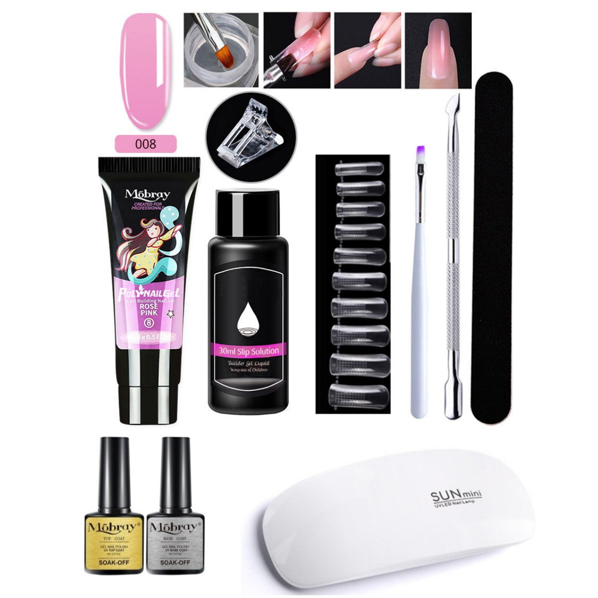 7-Piece Nail Art Crystal Extender Set    Home Decor Supply | Online Retail | ShoreShopper.com