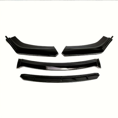 4pcs/Set Material Car Front Lip Spoiler Kit - Stylish Appearance Upgrade, Small Vehicle Bumper Modification Accessories with Easy Installation and Durable Protection for Fenders, Car Spoiler, Car Modification Accessories    Home Decor Supply | Online Retail | ShoreShopper.com