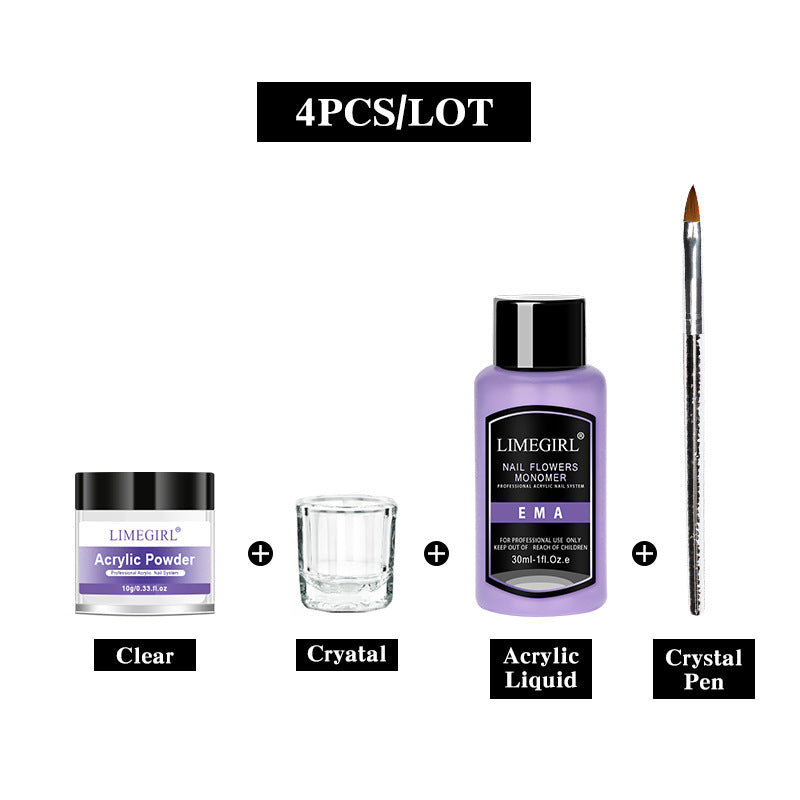 Extend Nail Art Crystal Powder Liquid Set    Home Decor Supply | Online Retail | ShoreShopper.com