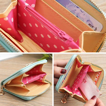 Women's Zipper Short Coin Purse    Home Decor Supply | Online Retail | ShoreShopper.com