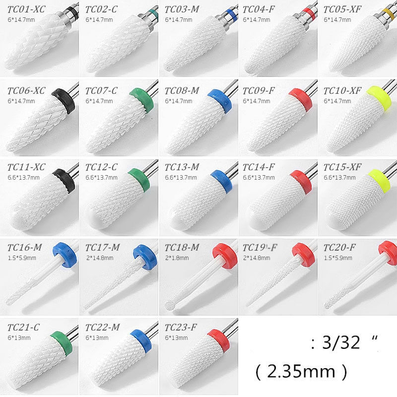 Art Ceramic Polishing Bit For Nail Removal    Home Decor Supply | Online Retail | ShoreShopper.com