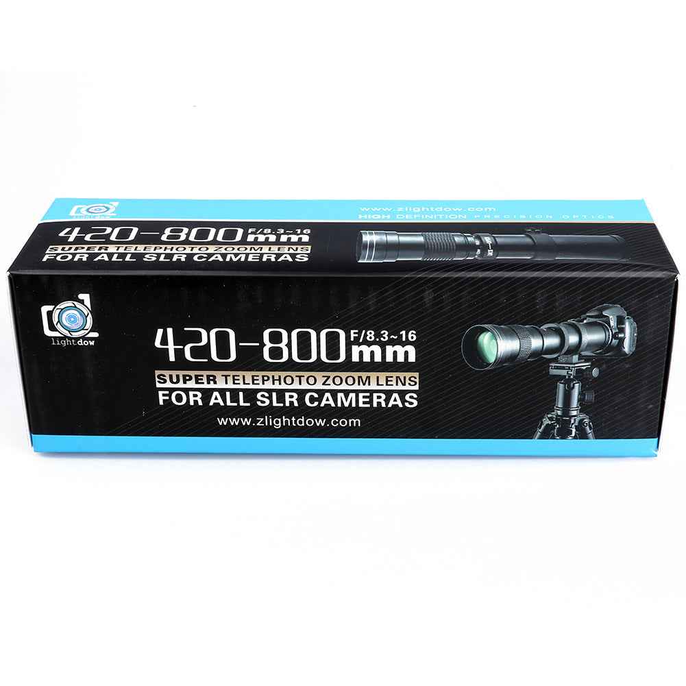 420-800mm Zoom Adapter Ring  Camera Lens