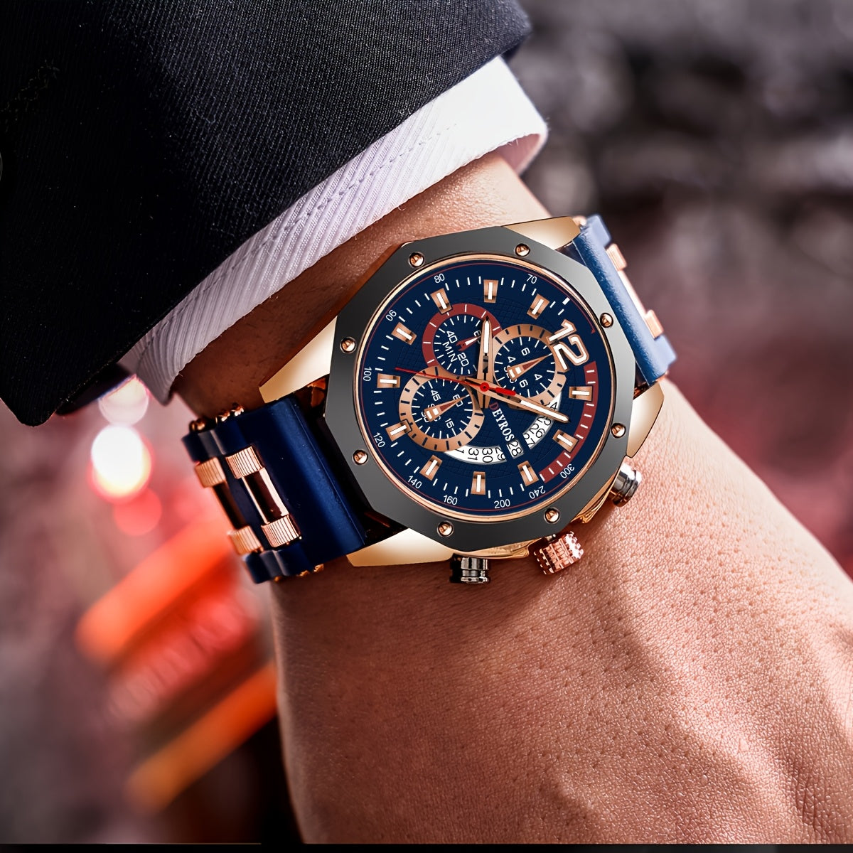 1pc Men'S Fashion Casual Quartz Watch, Silicone Strap, Date Display - Stylish Casual Wristwatch for Casual Attire, Casual Wristwatch | Sporty Watch Design | Quartz Movement, Thanksgiving, Christmas The Perfect Gift Reloj Para    Home Decor Supply | Online Retail | ShoreShopper.com