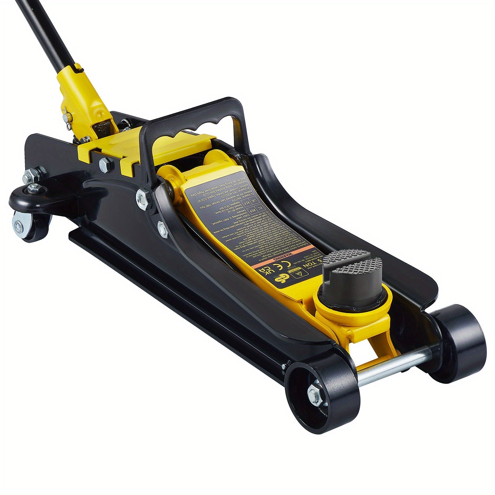 Happybuy 2.5 Ton Alloy Single Cylinder Compact Car Jack 3"-15"    Home Decor Supply | Online Retail | ShoreShopper.com