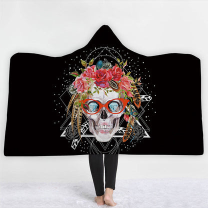 3D Digital Printed Hooded Blanket Cape    Home Decor Supply | Online Retail | ShoreShopper.com