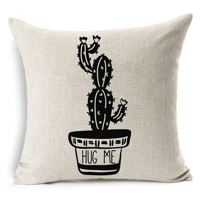 Letter black and white home pillowcase    Home Decor Supply | Online Retail | ShoreShopper.com