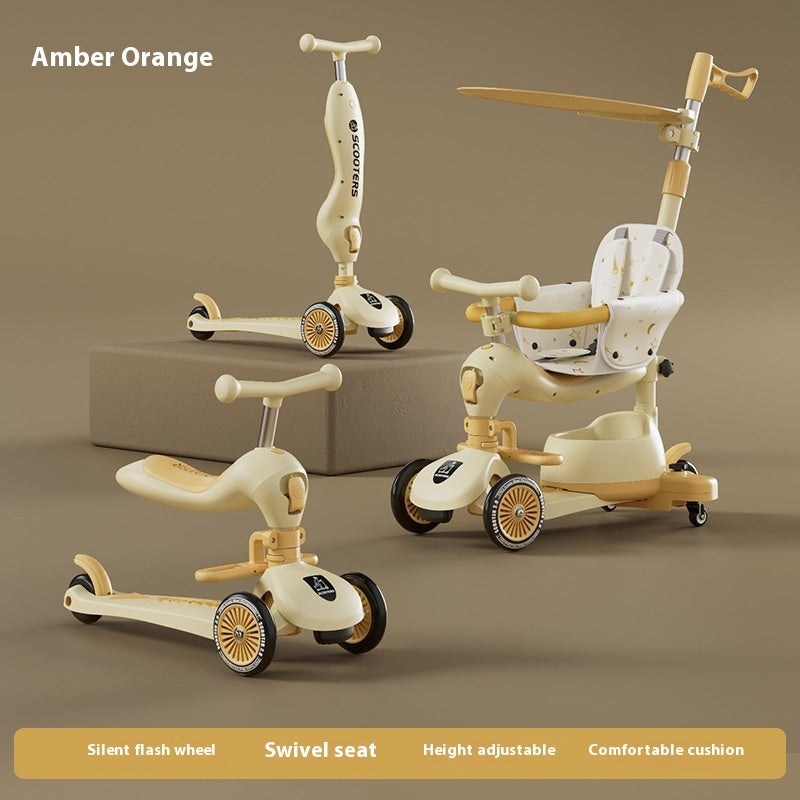 Children's Scooter Multifunctional Music Flash Scooter    Home Decor Supply | Online Retail | ShoreShopper.com