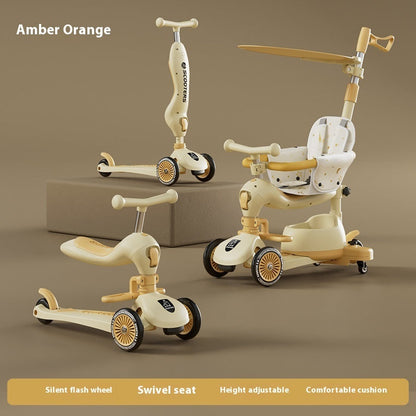 Children's Scooter Multifunctional Music Flash Scooter    Home Decor Supply | Online Retail | ShoreShopper.com