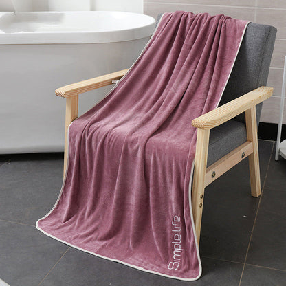 Thin fiber beauty thick bath towel    Home Decor Supply | Online Retail | ShoreShopper.com