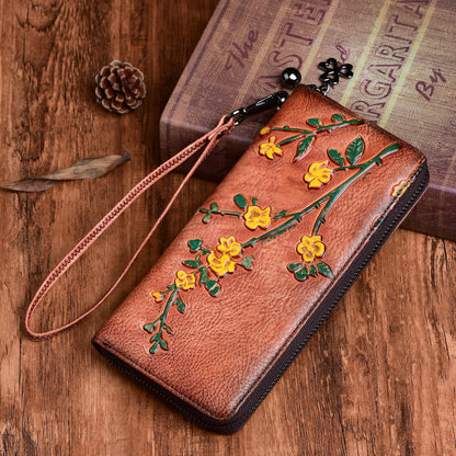 Long vegetable tanned purse    Home Decor Supply | Online Retail | ShoreShopper.com