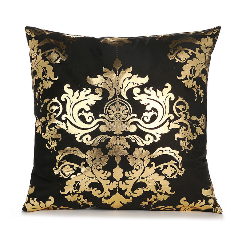 Sofa cushion cover bronzing waist pillowcase    Home Decor Supply | Online Retail | ShoreShopper.com