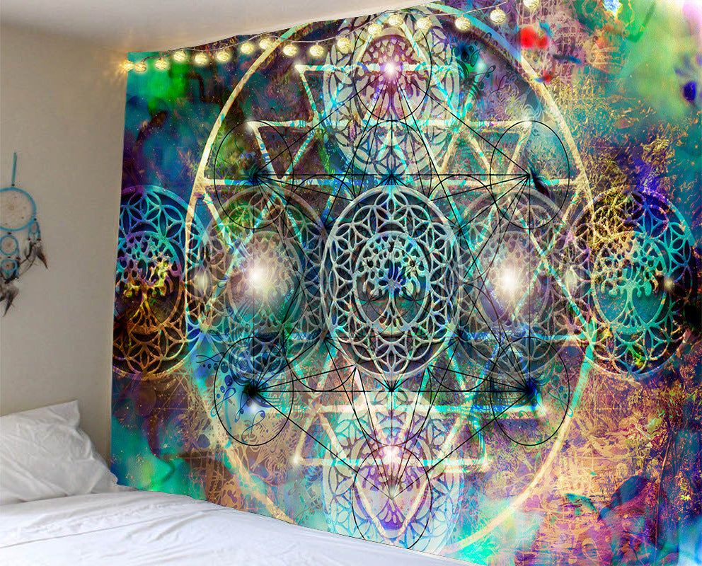 Mandala Series Printed Home Tapestry Wall Hanging Beach Towel Sitting Blanket    Home Decor Supply | Online Retail | ShoreShopper.com