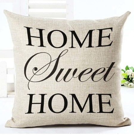 Letter black and white home pillowcase    Home Decor Supply | Online Retail | ShoreShopper.com