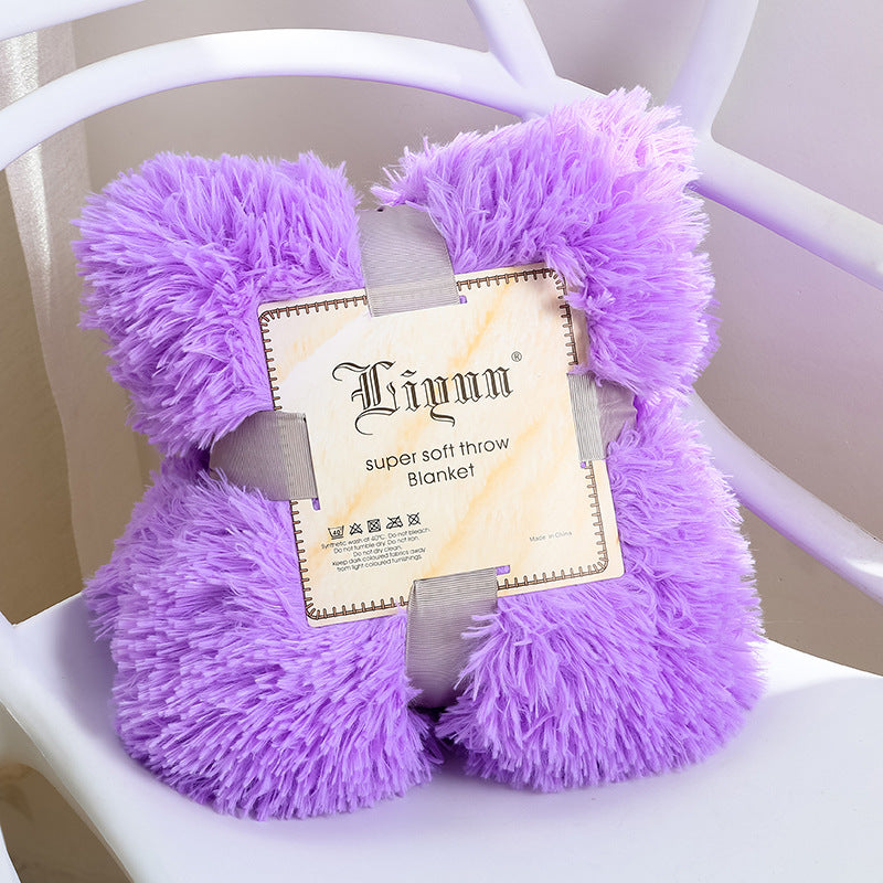 Super Soft Coral Fleece Blanket Warm Cozy Bedding Blanket Fluffy Sofa Bedding Airplane Hotel Throw Sofa Blanket New    Home Decor Supply | Online Retail | ShoreShopper.com