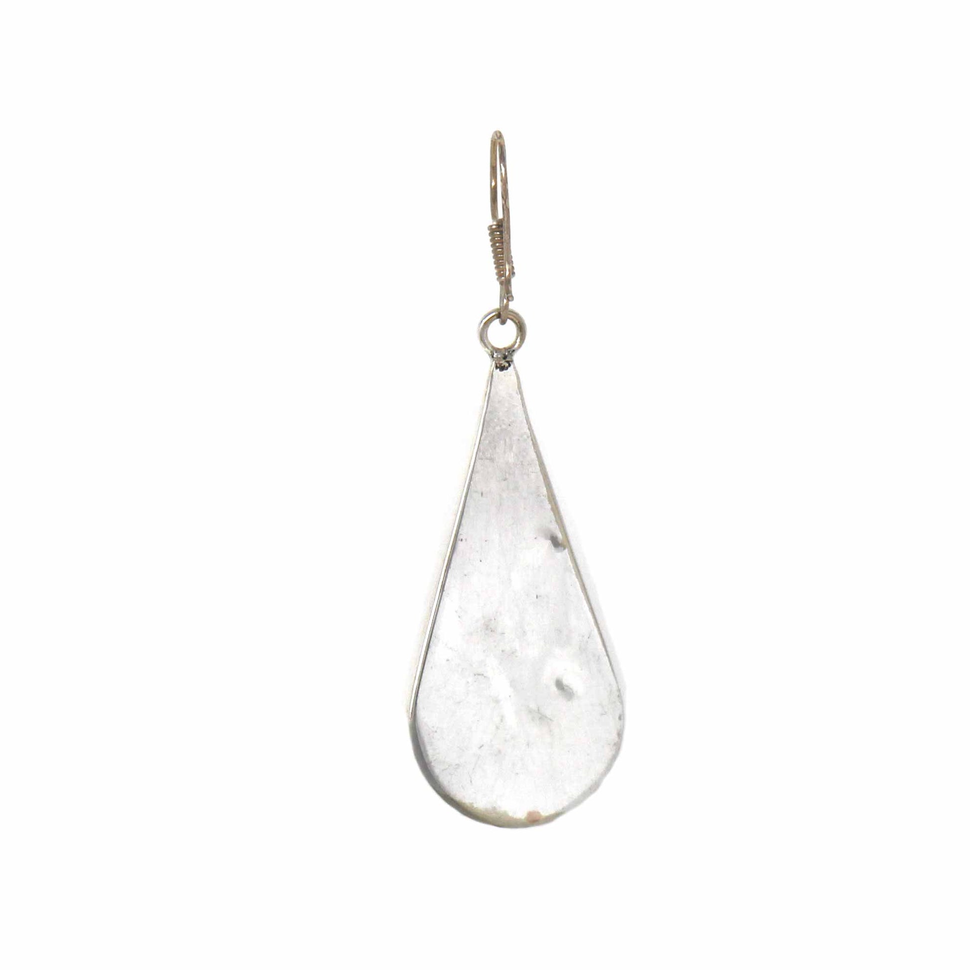 Teardrop Abalone and Mother of Pearl Drop Earrings    Home Decor Supply | Online Retail | ShoreShopper.com