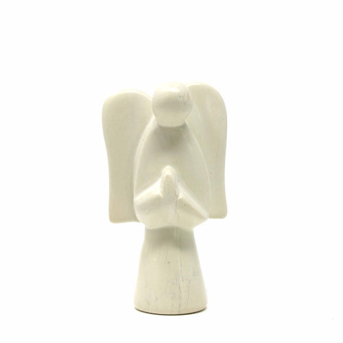 Soapstone Angel Sculpture, Natural Stone    Home Decor Supply | Online Retail | ShoreShopper.com