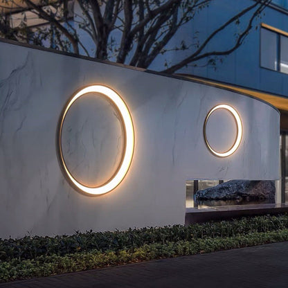 Outdoor Simple Round Wall Lamp Waterproof    Home Decor Supply | Online Retail | ShoreShopper.com
