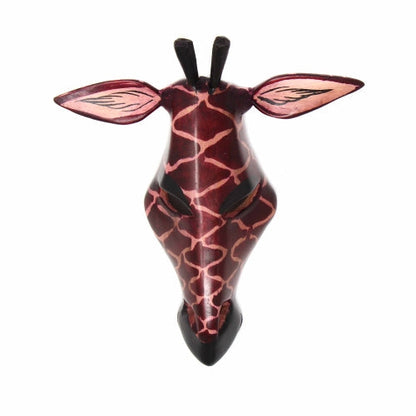 Wood Giraffe Mask    Home Decor Supply | Online Retail | ShoreShopper.com