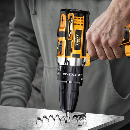 21V Multi-function Impact Drill Set Wireless Power w/ Battery And Quick Charger    Home Decor Supply | Online Retail | ShoreShopper.com