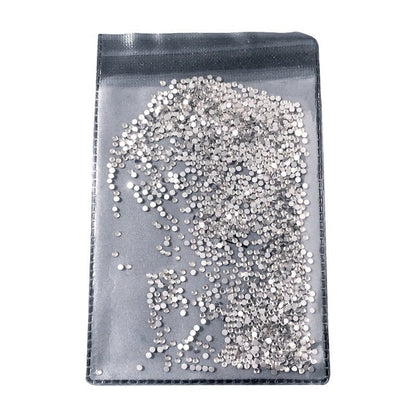 Transparent Flat-bottomed Small Round Rhinestones For Dazzling Nail Art    Home Decor Supply | Online Retail | ShoreShopper.com