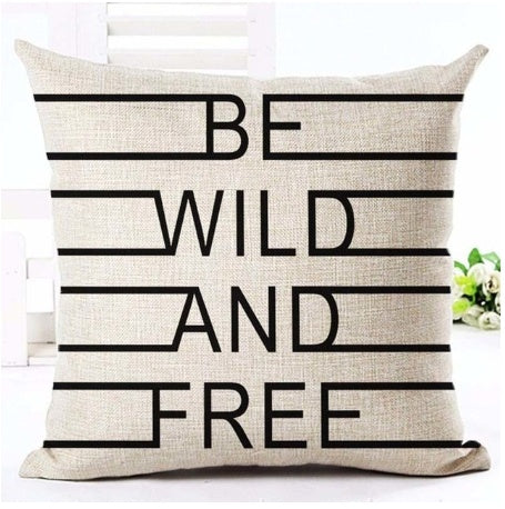 Letter black and white home pillowcase    Home Decor Supply | Online Retail | ShoreShopper.com
