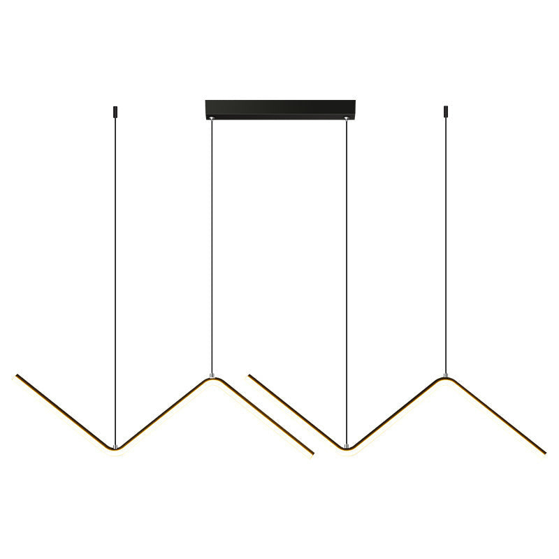 LED Chandelier Minimalist Design for Living Room Bedroom Kitchen Creative Art Wall Suspension Light Fixtures    Home Decor Supply | Online Retail | ShoreShopper.com